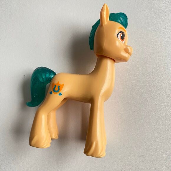 My Little Pony Unicorn Party Celebration 5 Pony Set Sparkle Hair Poseable Head - Picture 3 of 7